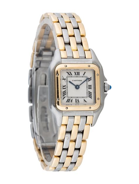 cartier panther woman watch worn|cartier panthere watch price new.